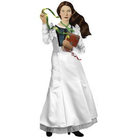 Emily Dickinson Quotable Notable - Greeting Card and Sticker Sheet - Envelope Included