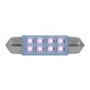 Grand General 77155 Light Bulb (211-2 Purple 8-LED Festoon Dome,