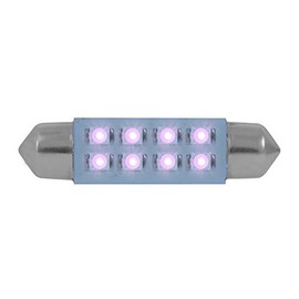 Grand General 77155 Light Bulb (211-2 Purple 8-LED Festoon Dome, 12V), 1 Pack
