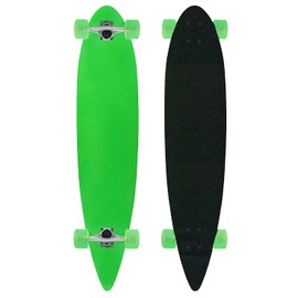 Moose Pintail 9" x 43" Longboard Neon Green Complete
