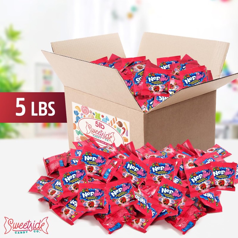 Gummy Cluster, 5lb Gummy Clusters Bulk, clusters bulk candy individually