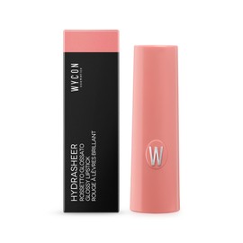 WYCON Cosmetics HYDRASHEER Glossy Lipstick, Soft and Comfortable Formula, Wet Lips - 02 Linen
