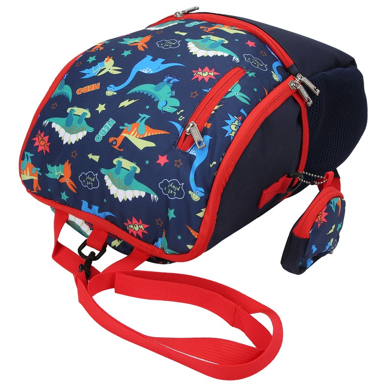 Children Cartoon Dinosaur Pattern Backpack Kid Cute Travel Portable Schoolbag