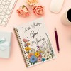Foritho Christian Floral Notebook, Bible Verse Wildflowers Neutral Journal, Religious