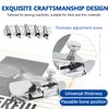 Magnetic Seam Guide & 5 Presser Feet for Sewing Machine