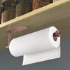 VAEHOLD Adhesive Paper Towel Holder Under Cabinet Wall Mount for