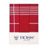 Ross 3 Pack Cotton Tea Towels 1837 Red 50 x