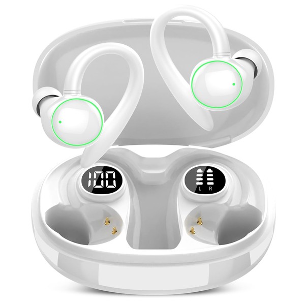 Wireless Earbuds, Bluetooth 5.4 Headphones Sport, Bluetooth Earbuds with Noise