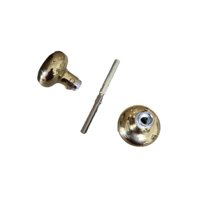 Marks #K9290/3 Polished Brass Finish Knob Spindle Kit, A Replacement