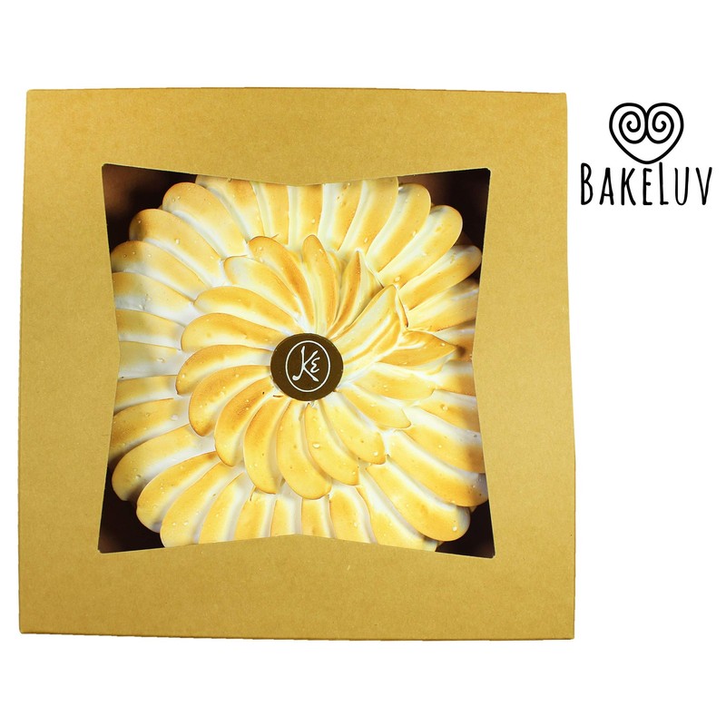 BAKELUV Pie Boxes for 9 Inch Pie | Brown, 25