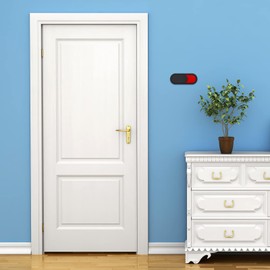 Privacy Sign Please Do Not Disturb Sign Privacy Sliding Door Sign Whether in Free or Busy for the Office Home Clinic Dorm Black Tell