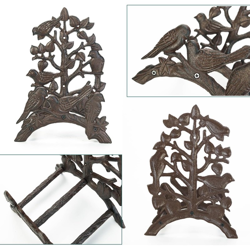 Sungmor Heavy Duty Cast Iron Hose Holder,Garden & Yard Decorative