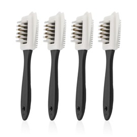 NIDHFG 4 Pieces Of Copper Wire Brush, Shoe Cleaning Brush, Shoe Care Accessories, Multi-Function Cleaning Brush.