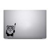 Bargain Max Decals Cartoon Ewok Silhouette Decal Notebook Car Laptop