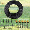 1/4" Irrigation Dripline Tubing 6 Inch Emitter Spacing 100 Ft