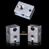 GBA-SZC 2PCS V6 Heater Block:Aluminum Heating Block with Silicone Sock,
