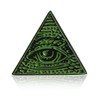 Don Flyee Illuminati Secret Society Freemason Pin Badge Pin Butterfly