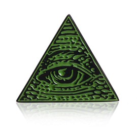 Don Flyee Illuminati Secret Society Freemason Pin Badge Pin Butterfly Clutch Alloy C0033