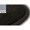 Light Gray Edge Custom Fit Front & Rear Carpet Floor