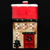 LED-Haus aus Keramik, Höhe 15 cm, Xmas