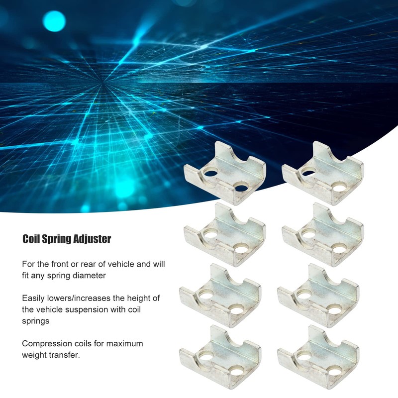 Coil Spring Control,2 Sets Tire Adjuster Compressor Adjustable Spring Spacer