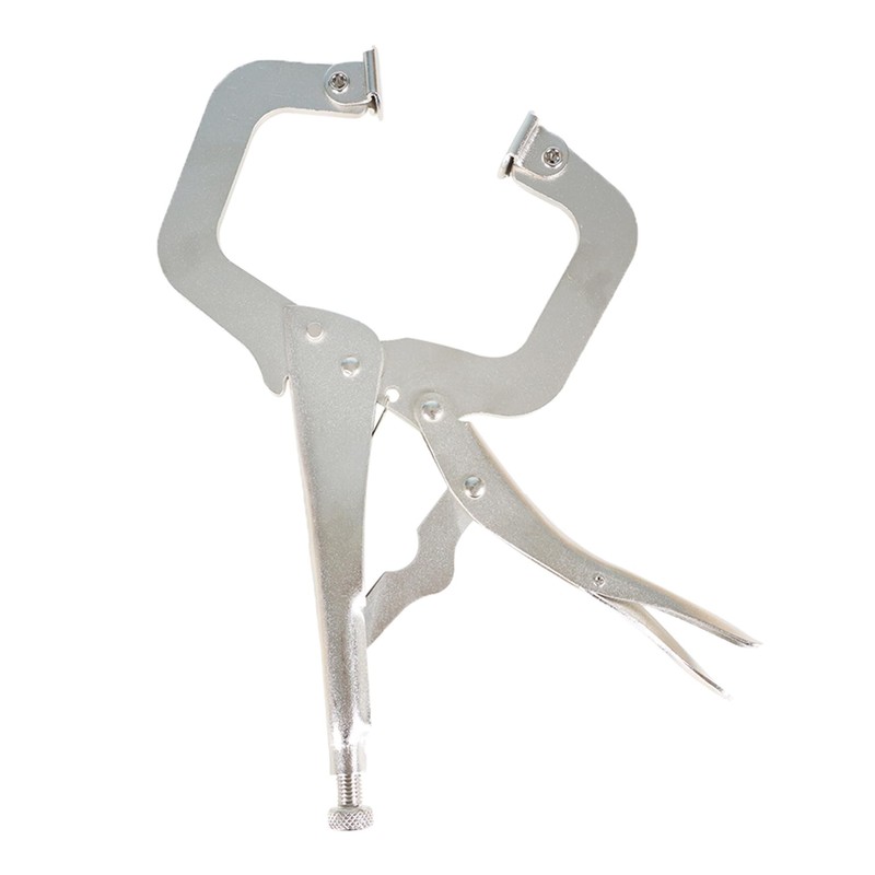 munirater 10-Pack Lock Pliers 11 Inch C-Clamp Lock Pliers with