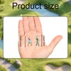 Perfeclan 4x 1:64 Scale Miniature Golfer Figures Tiny People Model