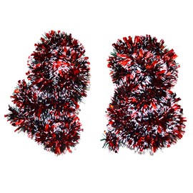 CraftVatika Christmas Xmas Tree Decoration String Garlands for Xmas Home - String Garlands, Home Office Railing Decor -Christmas Decoration Set of 2