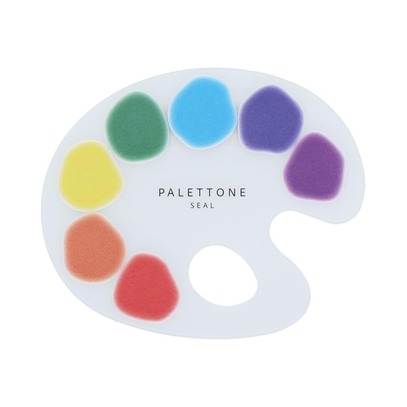Sunstar Stationery S8591865 Seal, Translucent, Palette Tone Hajimari no Paint