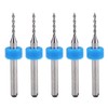 sourcing map PCB Drill Bit 1.2 mm Carbide Turning Tool
