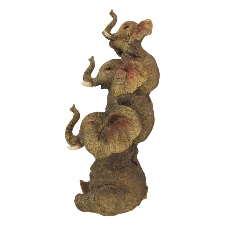 See - Hear - Speak No Evil Stacked Elephant Trio