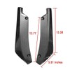 awesome_miniatures 2x Carbon Fiber Rear Bumper Fin Diffuser Splitter Lips