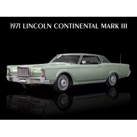 1971 Lincoln Continental Mark III NEW Metal Sign: 12x16" Free Shipping