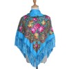 Gudessly Bufanda tradicional para mujer, chal con borlas, flecos, cuello,