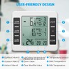 Brifit Fridge Thermometer, Digital Freezer Thermometer