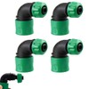 Garden Hose Quick Coupling Angle Adapter, 90 Degree Garden Hose