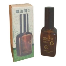 Aceite De Argan 100% Natural Cabello Mañtratado Seco Frizz