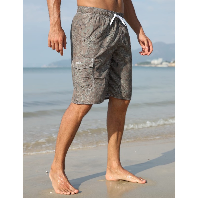 Nonwe - Traje de baño para hombre Verano Vacaciones Bermudas