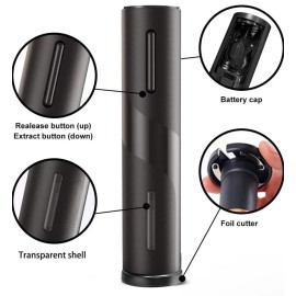 Unbranded COKUNST Electric Wine Opener, Battery Operated Wine Bottle Openers with Foil…