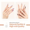 Kredioo Gel X Nail Extension Kit, 500Pcs Acrylic Nail Tips