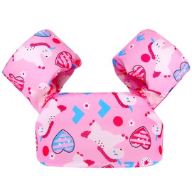 Biange Toddler Swim Vest, Swim Floaties Pool Float for Kids 20-30-50+ lbs, Puddle/Beach Swimming Jumper, Boys/Girls Learn to Swim