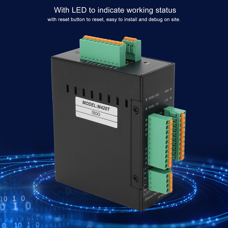 M420T Ethernet Remote IO Module Data Acquisition Collector TCP Ethernet