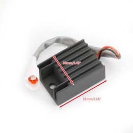 Areyourshop Voltage Rectifier Regulator for Kawasaki KDX200-H KDX200 1995-2006, KDX200-G KDX200SR 1989-1993, KDX200-E KDX200 1989-1994, KDX220R 1994-1995/1997-2005, KFX250 2000-04, KLX300R 1996-2007