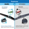 WTI Rear Wiper Arm Blade Set Compatible With Ford Expedition