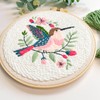 Myfelicity Punch Needle Embroidery Kit, Beginner Craft Set with Animal