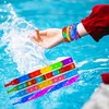 DOPWQAA 100PCS Push Pop Fidget Bracelets Toys, Fidget Popper Bracelet