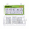 MOKMMKIT 25 Values 50 Pieces Ceramic Cement Resistor KIT 10W