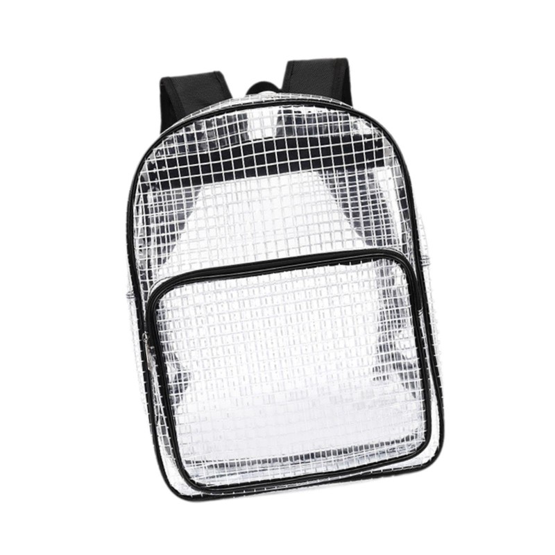 Generic Clear Backpack Cleanroom Tool Bag Workbag Transparent Daypack Engineer