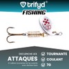 trifyd® Fishing 5 Pcs Spinning Spoons for Trout and Small