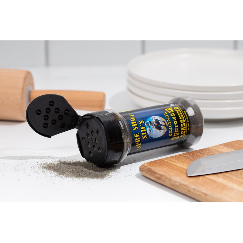 Sure Shot Sid’s Gunpowder Seasoning - Famous Bbq Rub Powder